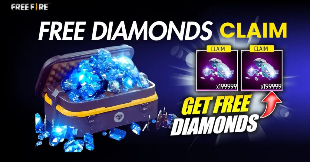Free Fire Diamond Free Claim : Get Free Diamond, फ्री में डायमंड्स पाने के सबसे आसान तरीके